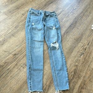 High-Waisted Rockstar Super-Skinny Jeans